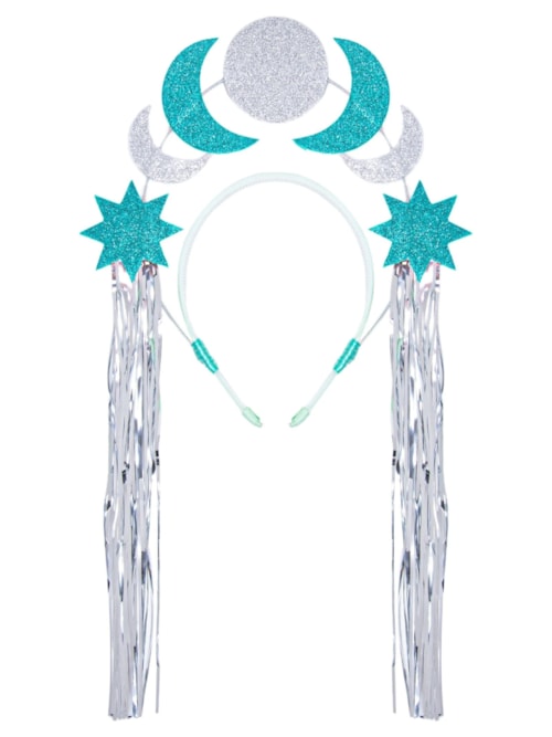 Tiara Carnaval Luas - Prata