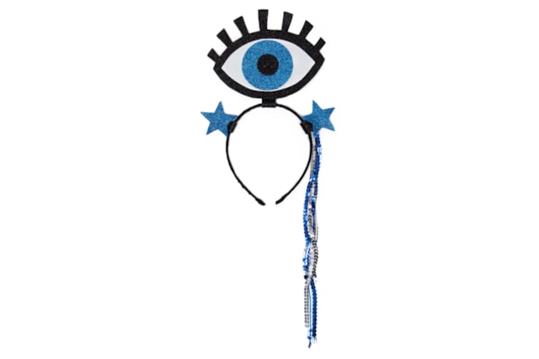 Tiara Carnaval Olho Grego - Azul