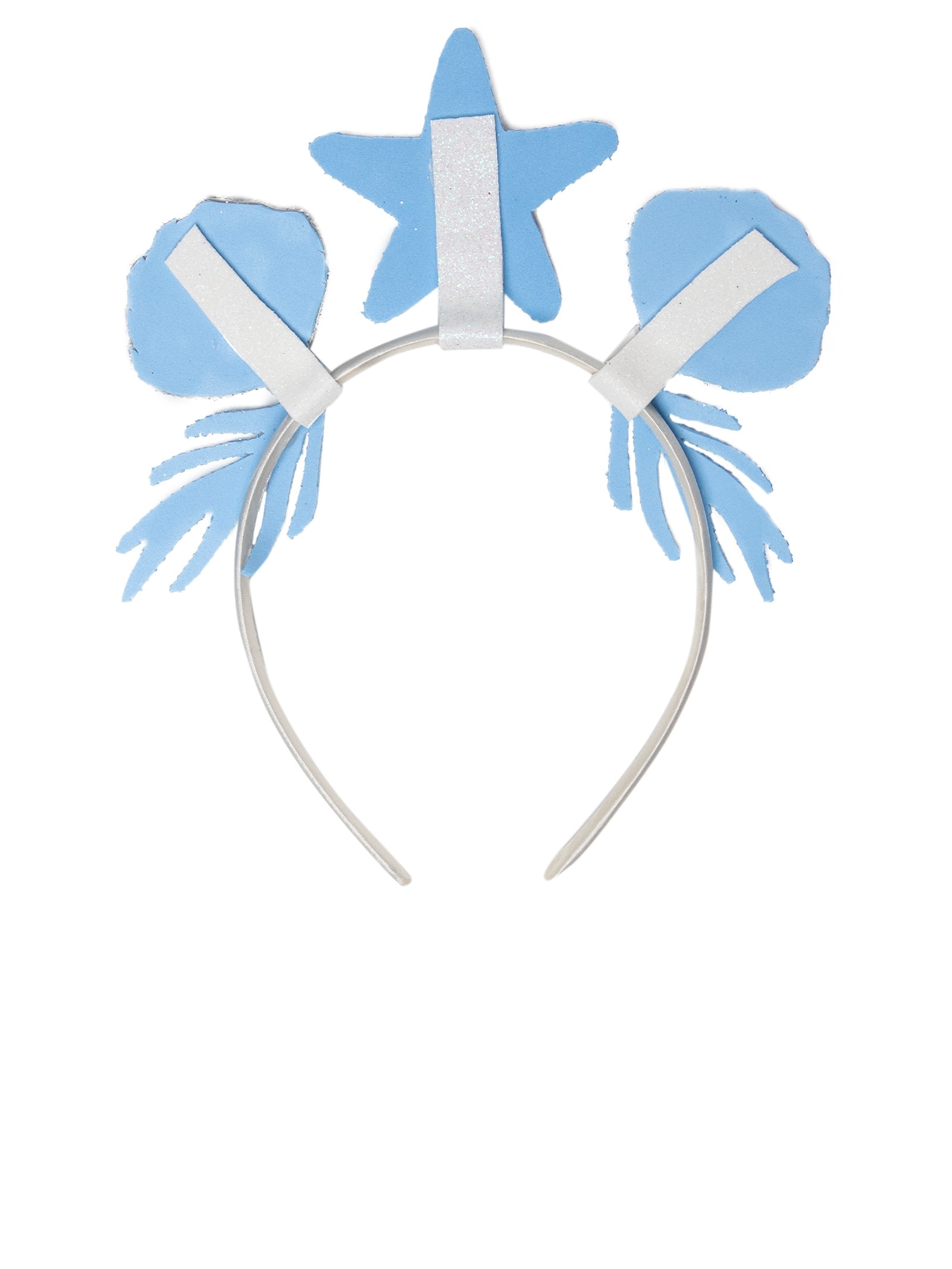 Tiara Carnaval Sereia Prata Market 33