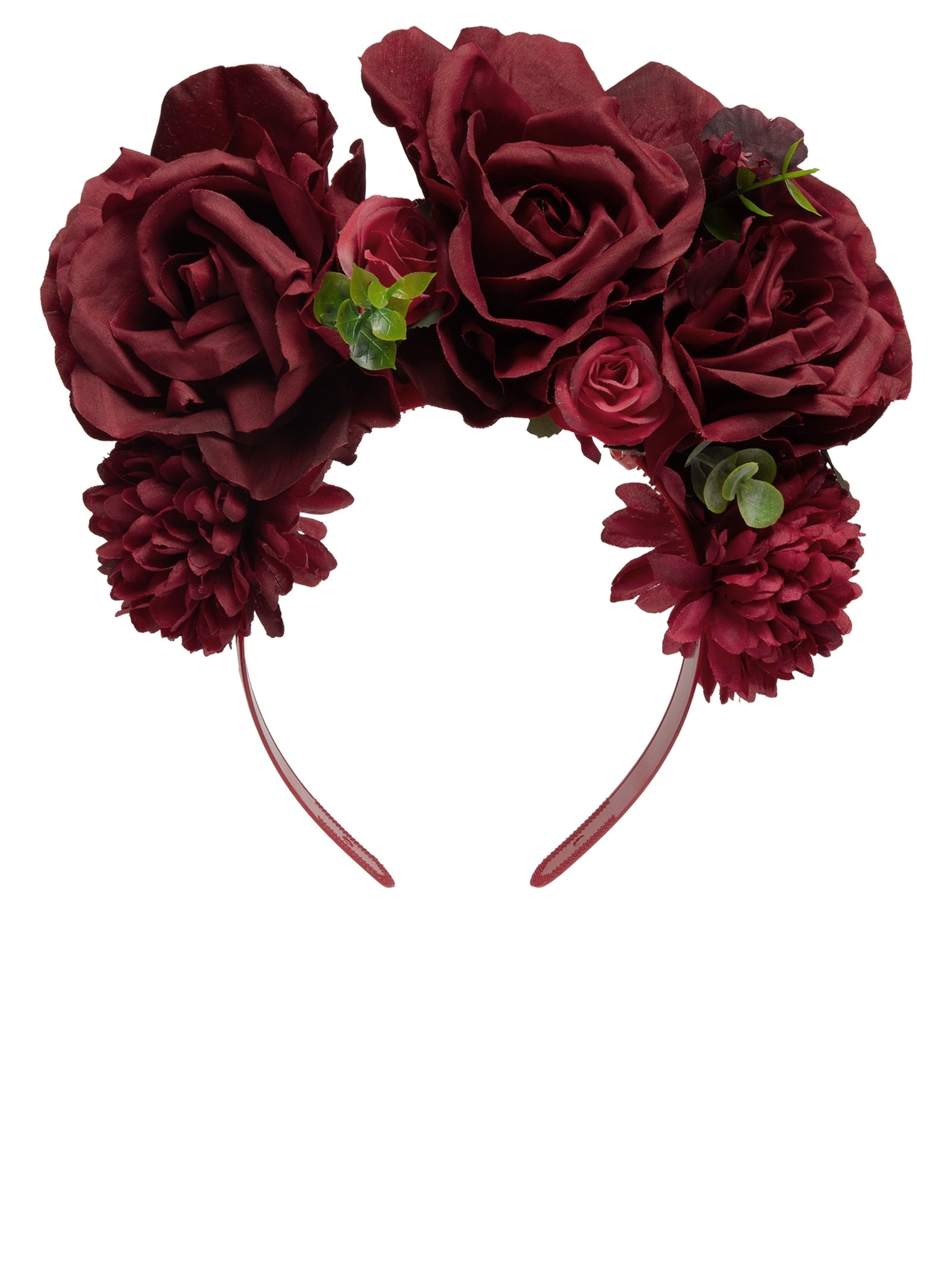 Tiara Feminina Carnaval Flores - Vermelho - Market 33