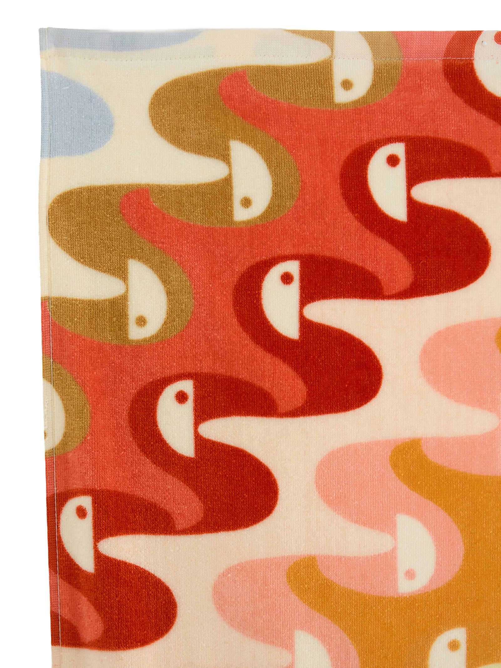 Toalha Chamego Copatucano Multicolor Laranja Farm Etc