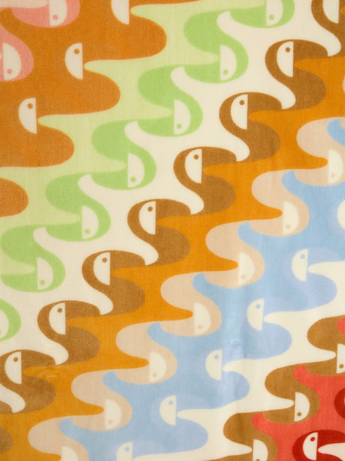 Toalha Chamego Copatucano Multicolor - Laranja