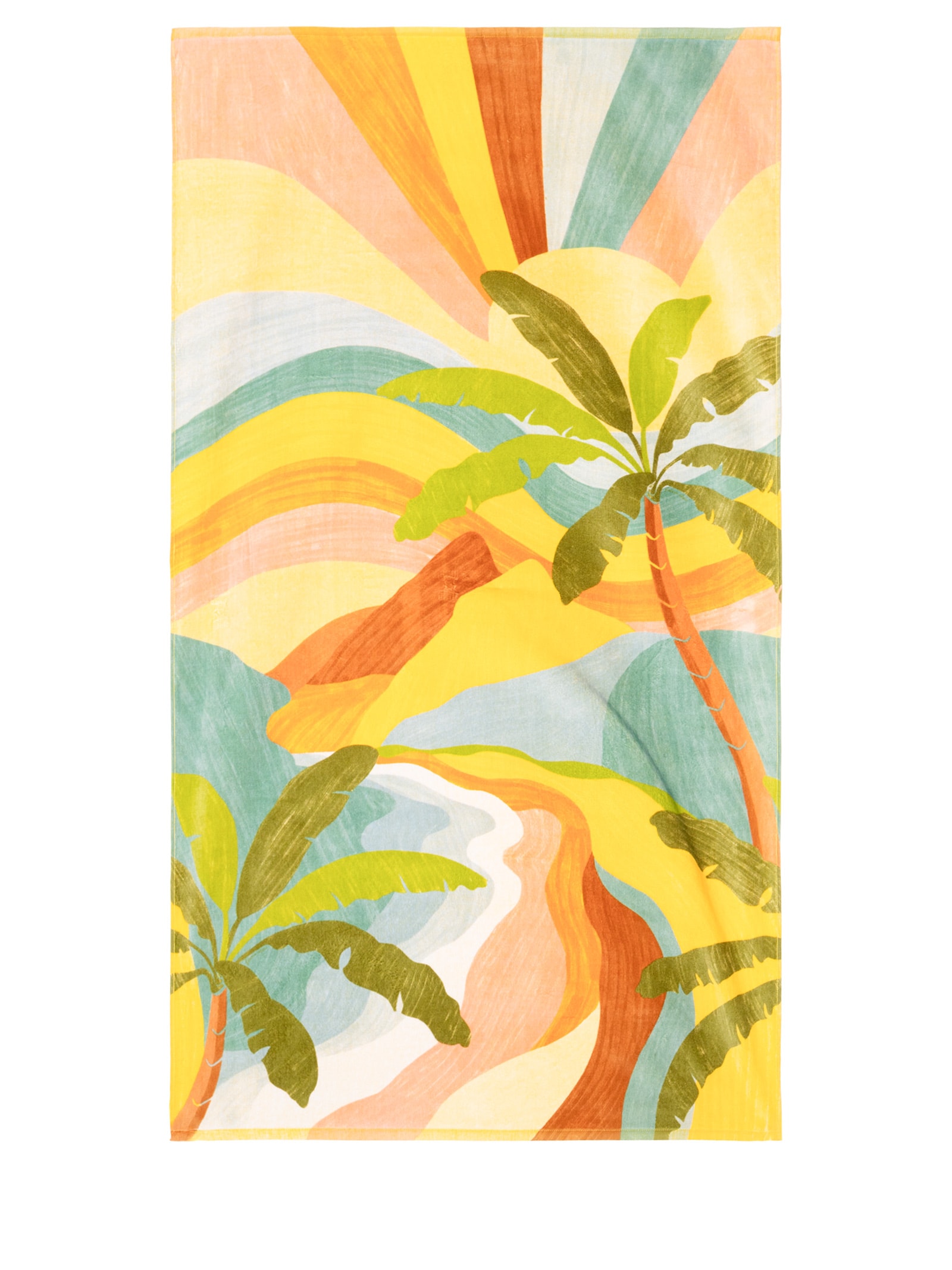 Toalha Chamego Paisagem Carioca Amarelo Farm Etc