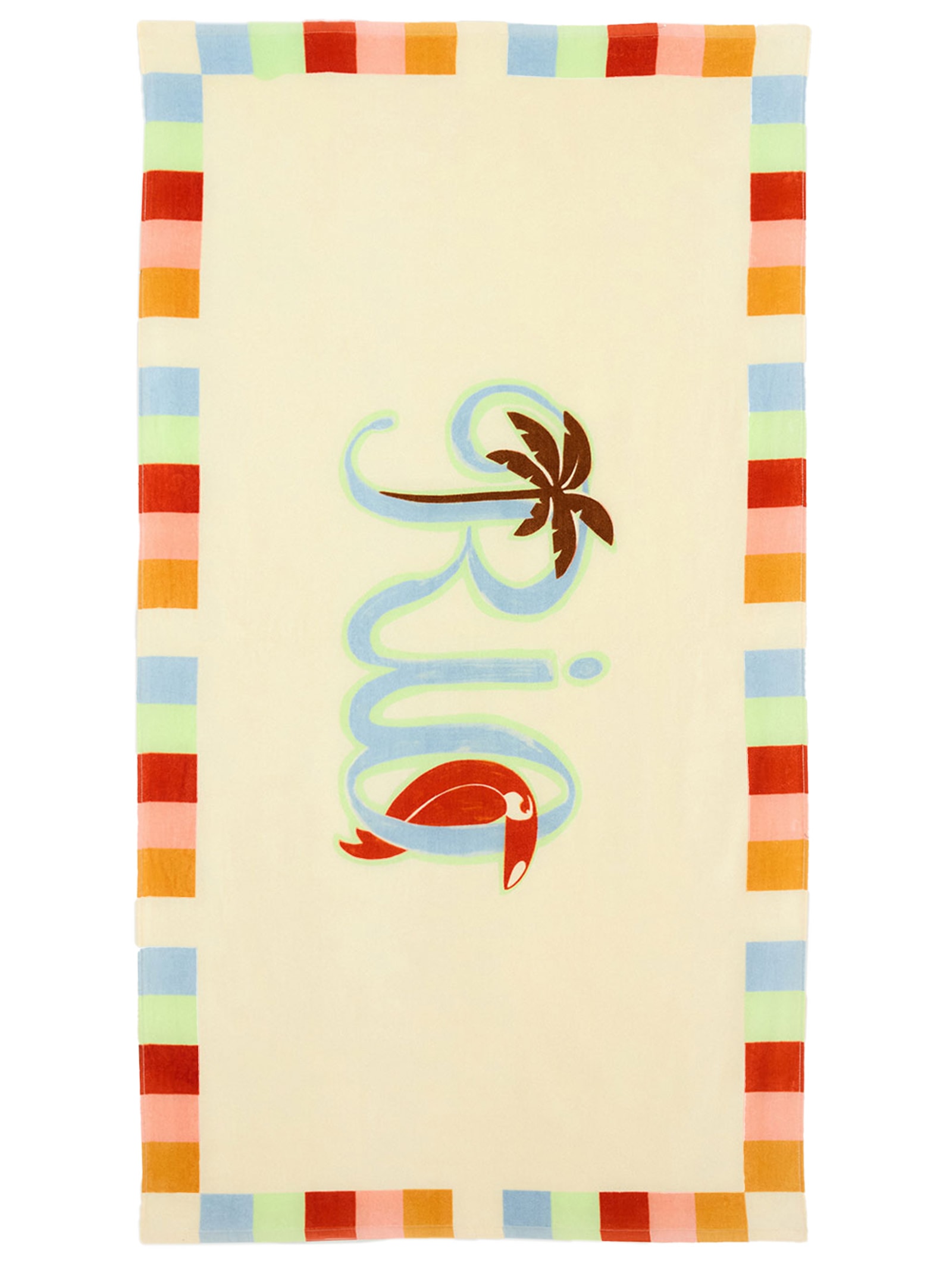 Toalha Chamego Rio Tipográfico Off White Farm Etc