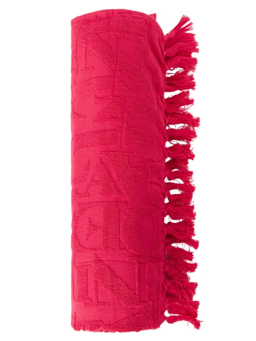 Toalha De Praia Com Logo – Rosa