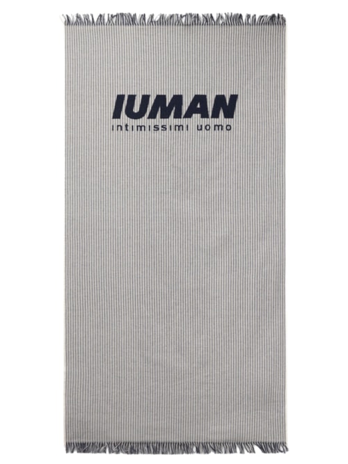 Toalha De Praia Listrada – Azul