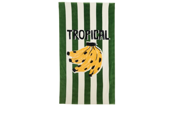Toalha Feminina Chamego Banana Tropical - Verde