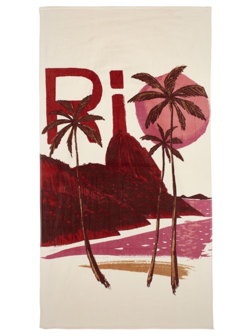 Toalha Feminina Chamego Rio – Branco