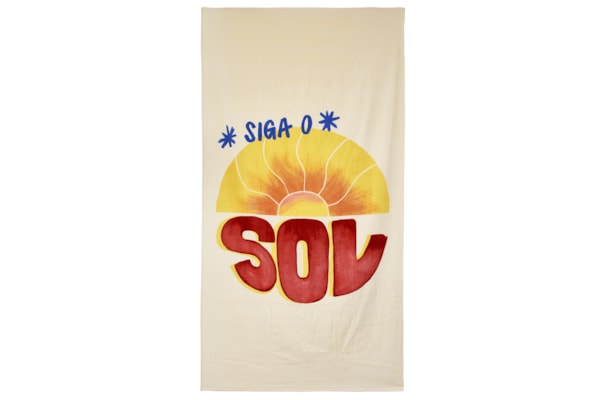 Toalha Feminina Chamego Siga O Sol - Branco