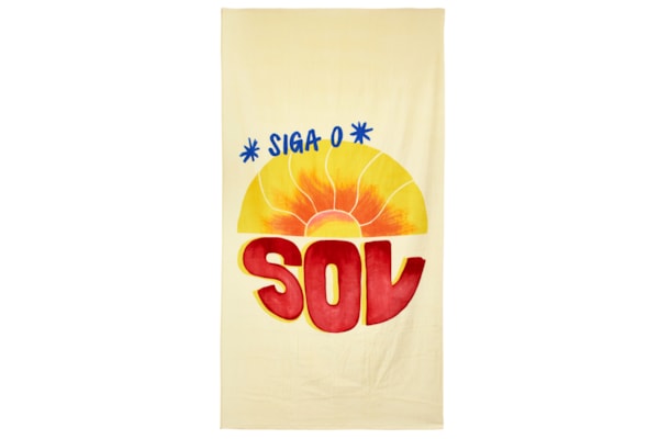 Toalha Feminina Chamego Siga O Sol - Branco