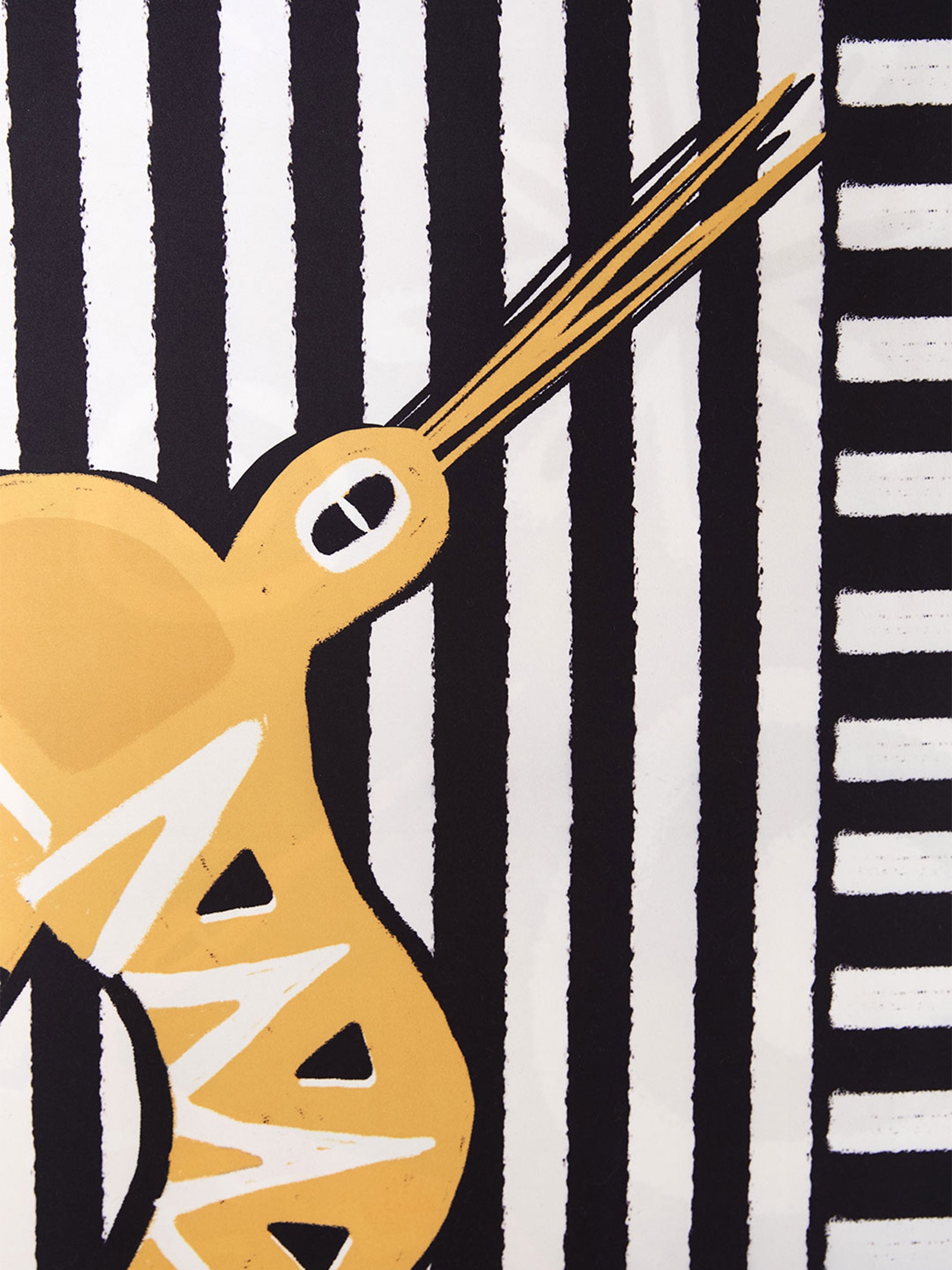 Toalha Tchibum Listra Urbana Beija Flor Preto Farm Etc