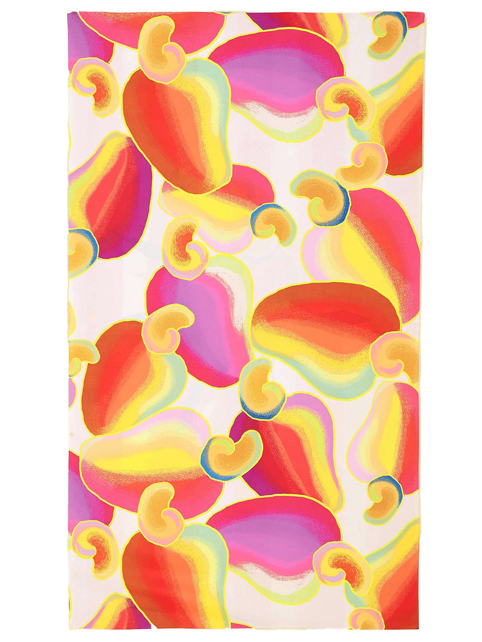 Toalha Tchibum Listrado X Suco De Caju Rosa Farm Etc