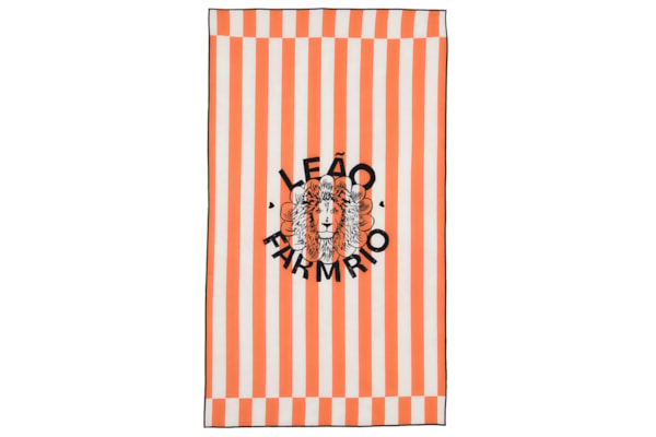 Toalha Tchibum Rio de Matte Leão - Laranja