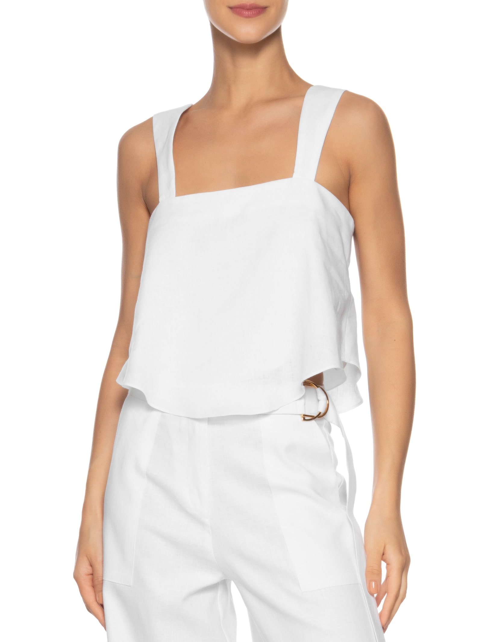 Top Alana I Branco Le Lis