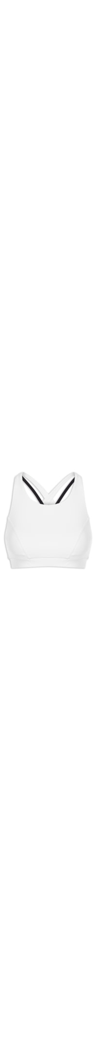 Top Alça Cruzada Liso Inner Match - Branco