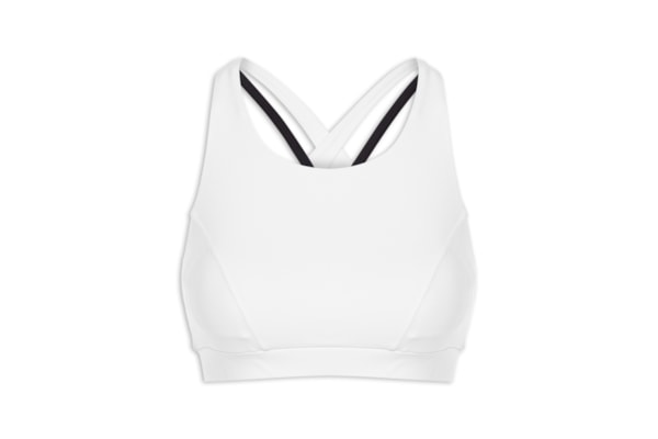 Top Alça Cruzada Liso Inner Match – Branco