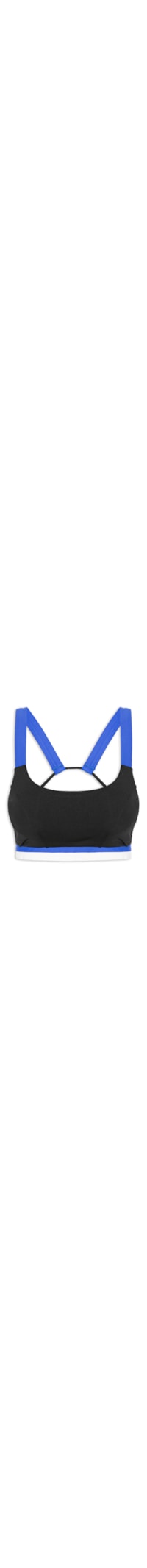 Top Alça Cruzada Liso - Preto