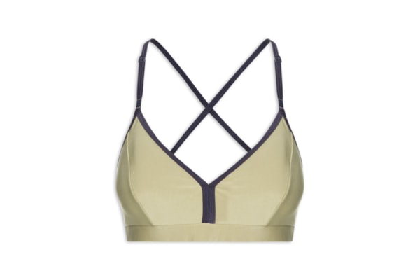 Top Alça Cruzada Liso - Verde