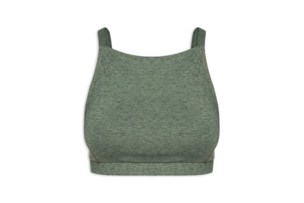 Top Alça Nadador Liso - Verde