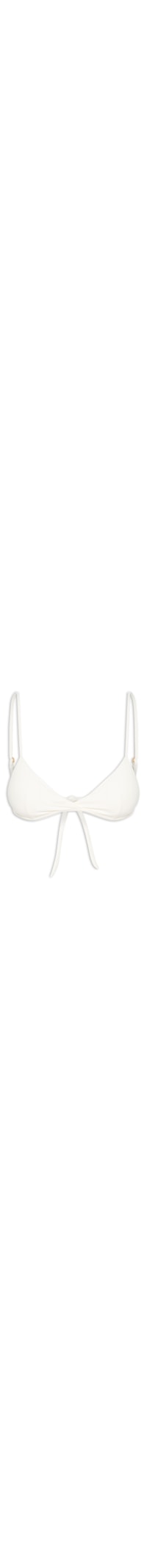 Top Alça Reta Liso - Branco