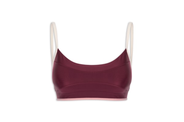 Top Alça Reta Liso Zen - Roxo