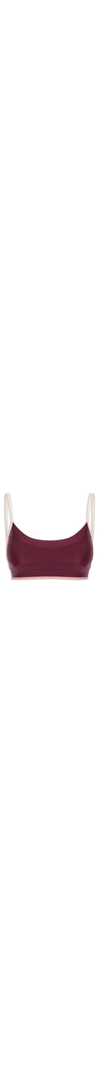 Top Alça Reta Liso Zen - Roxo