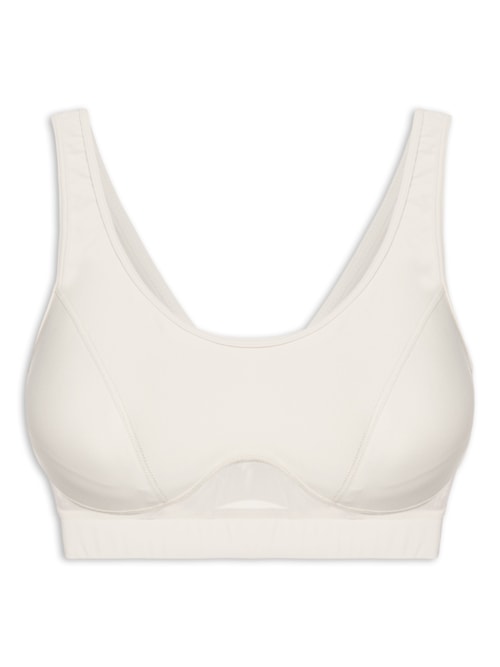 Top Alça Reto Liso - Branco