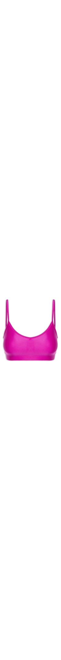 Top Alça Reto Liso - Rosa