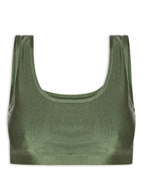 Top Alças Basic Color – Verde