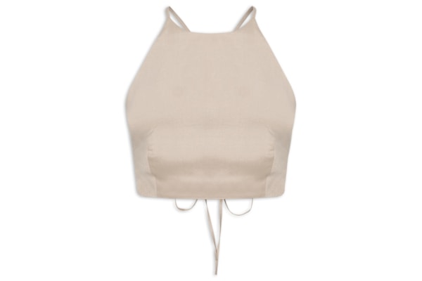 Top Alças - Bege 