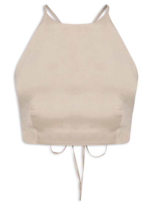 Top Alças – Bege