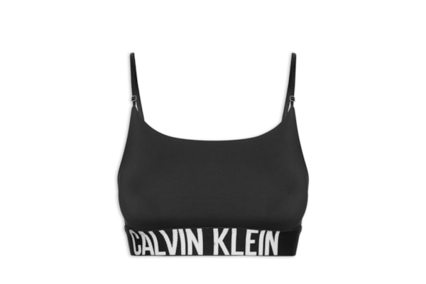 Top Alças Faixa Micro Intense Power - Preto