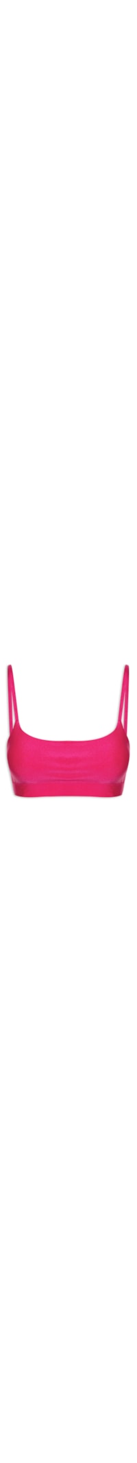 Top Alças Finas Basic Color - Rosa