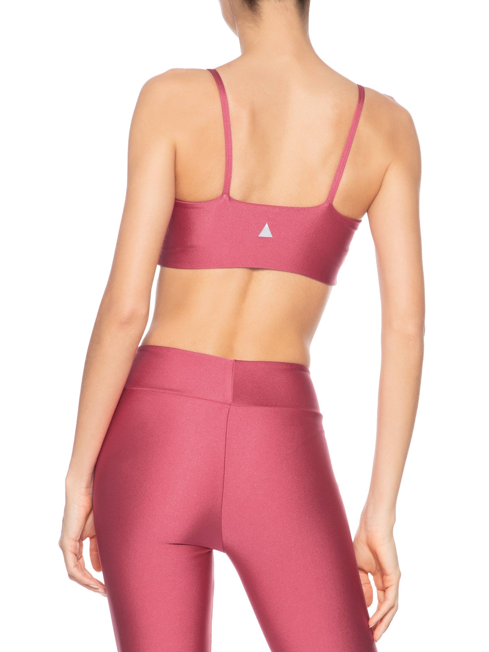 Top Alças Finas Basic Color Rosa Lauf