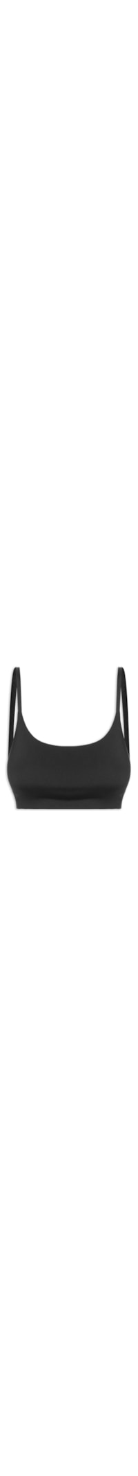 Top Alças Finas Basic Perene Opção - Preto