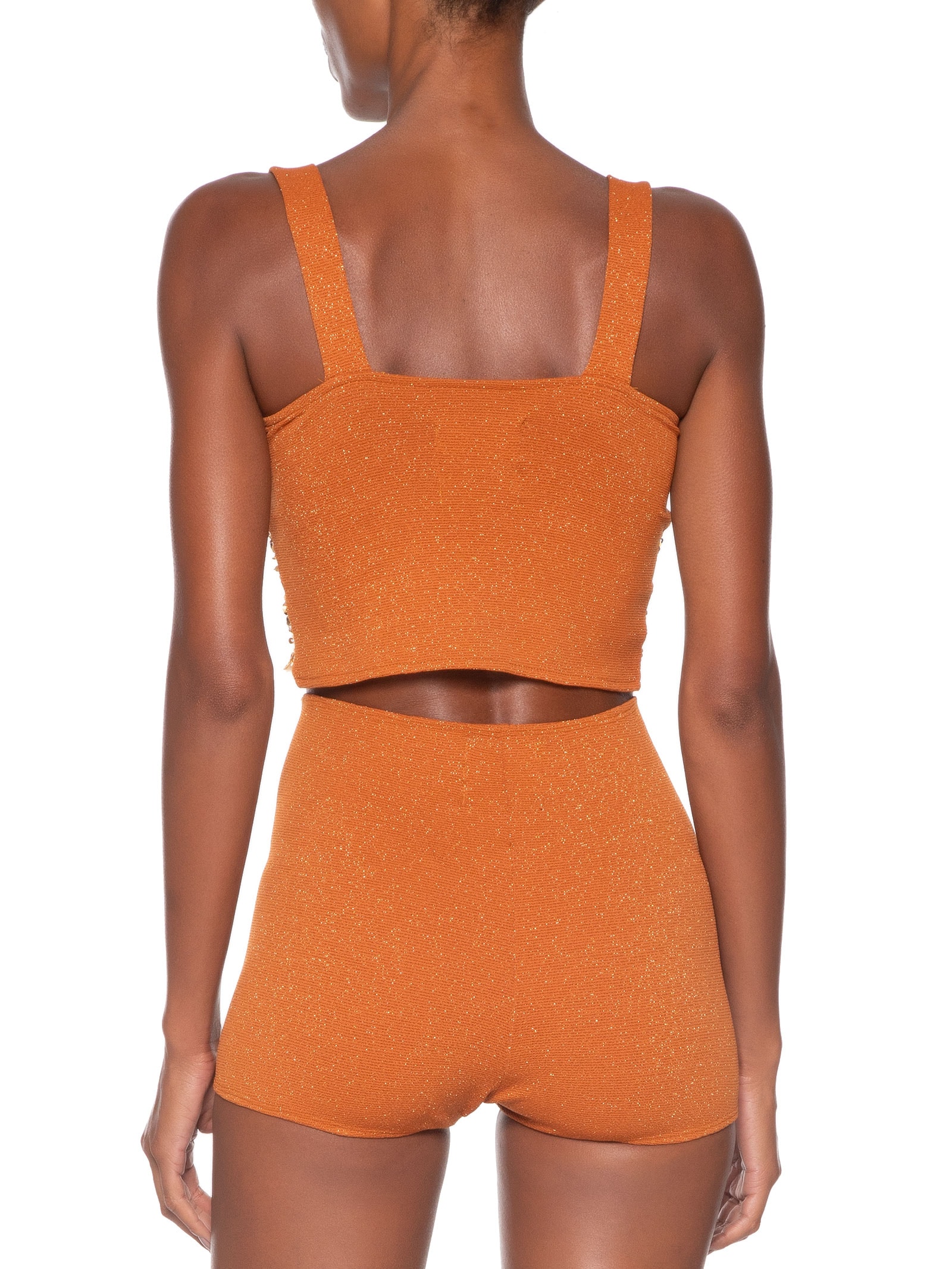 Top Alcione Dourado Carnavália