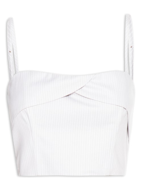 Top Alfaiataria Risca De Giz – Cinza