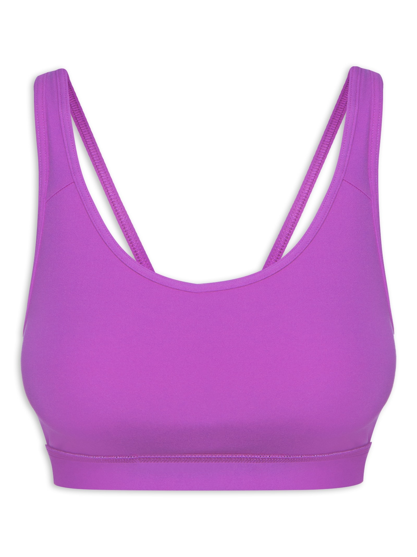 Top All Me Suporte Médio Roxo Adidas