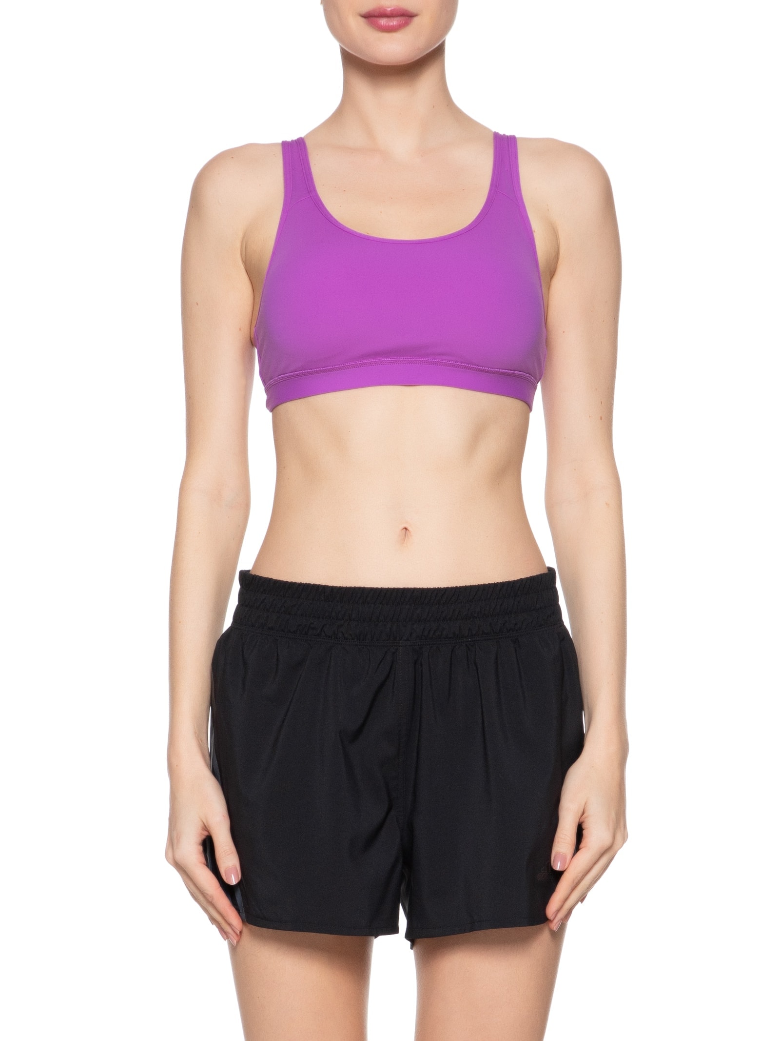 Top All Me Suporte Médio Roxo Adidas