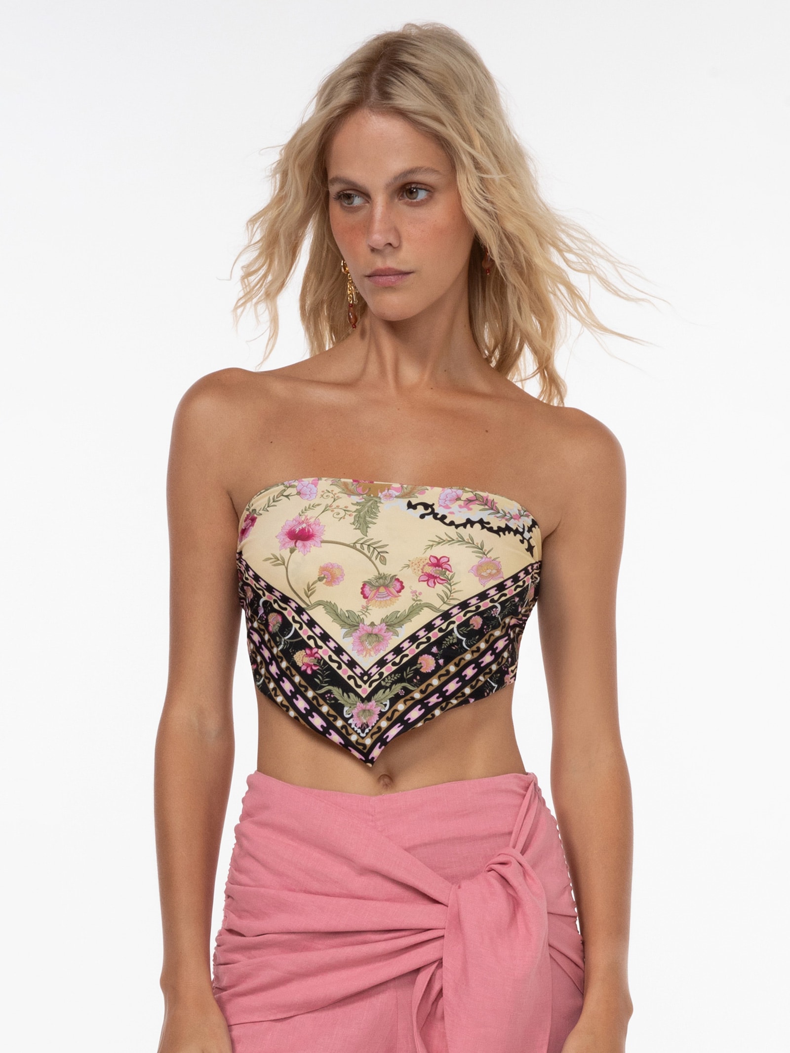 Top Aurora Amarelo Triya