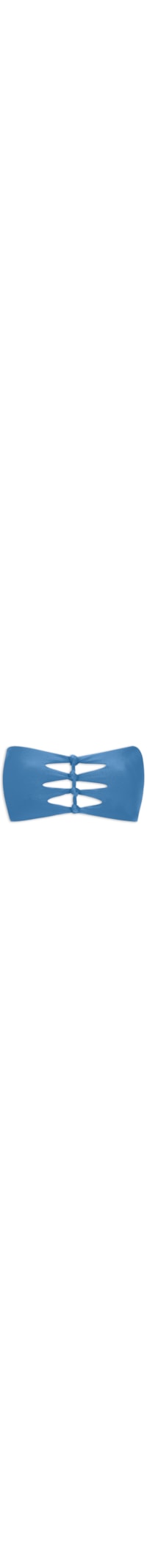 Top Bandeau Megan - Azul