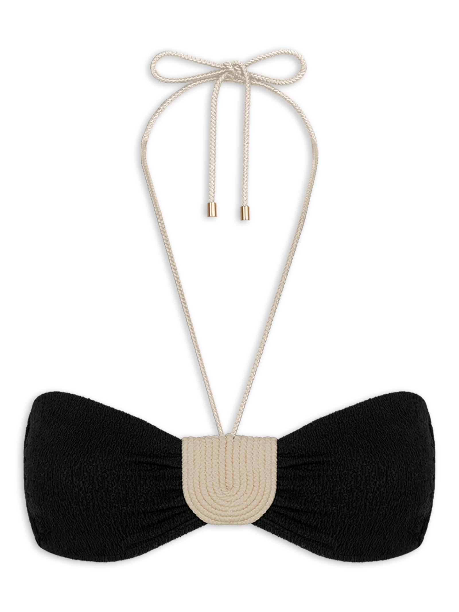 Top Bandeau Yara Preto Vix