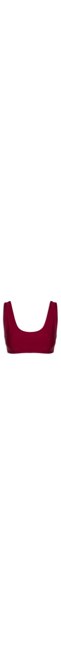 Top Basic Alças Color - Vermelho
