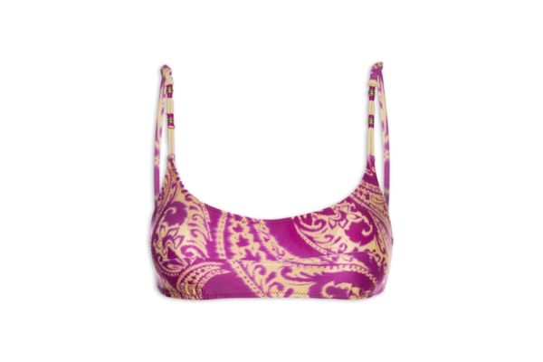 Top Básico Estampado - Rosa