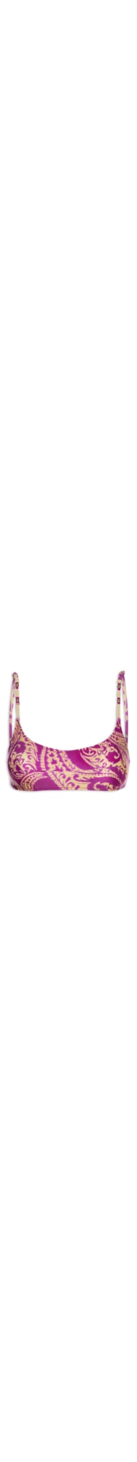 Top Básico Estampado - Rosa