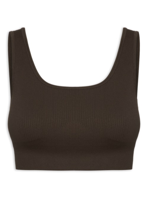 Top Básico – Marrom