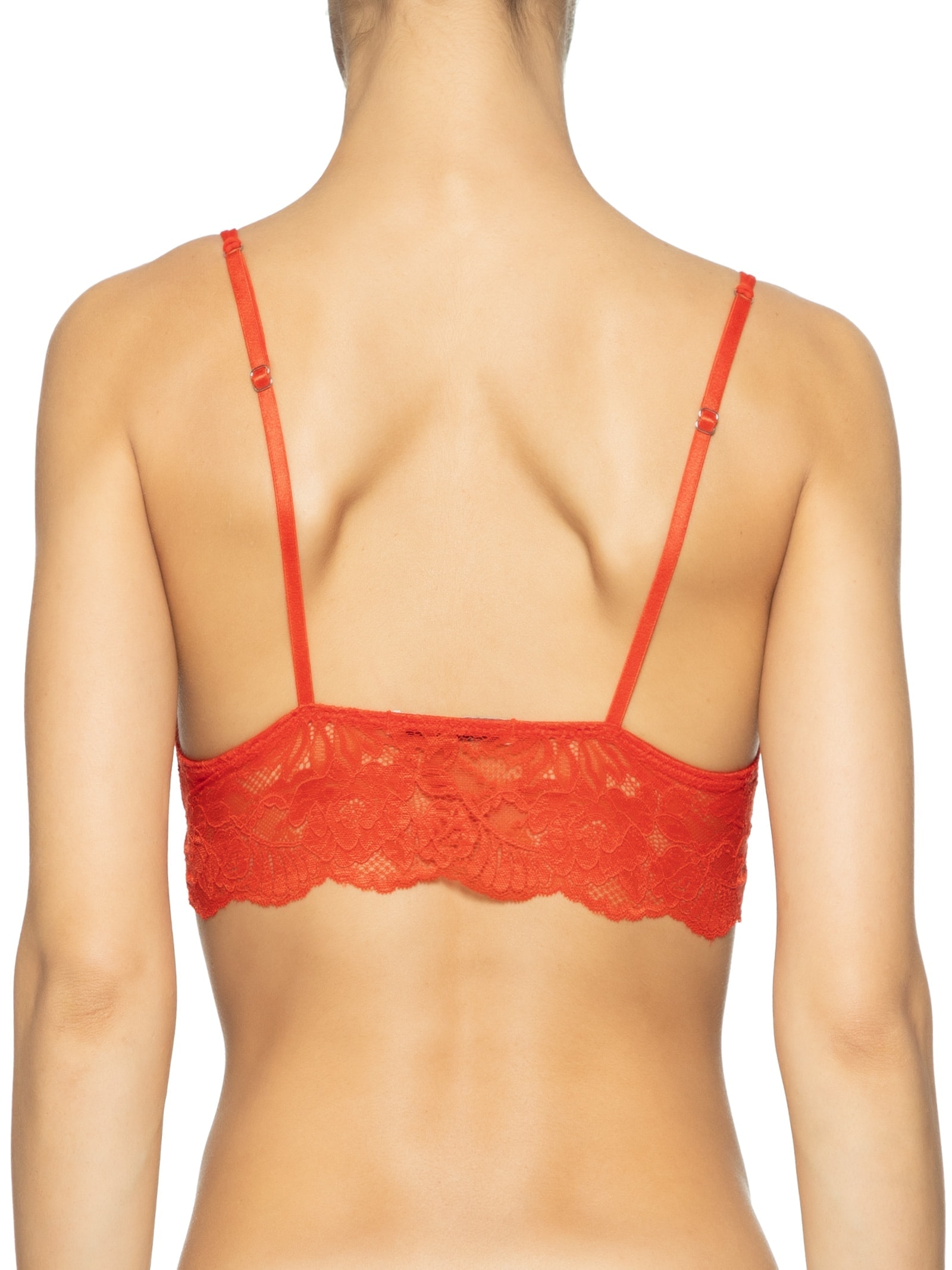 Top Básico Renda Vermelho Dress To