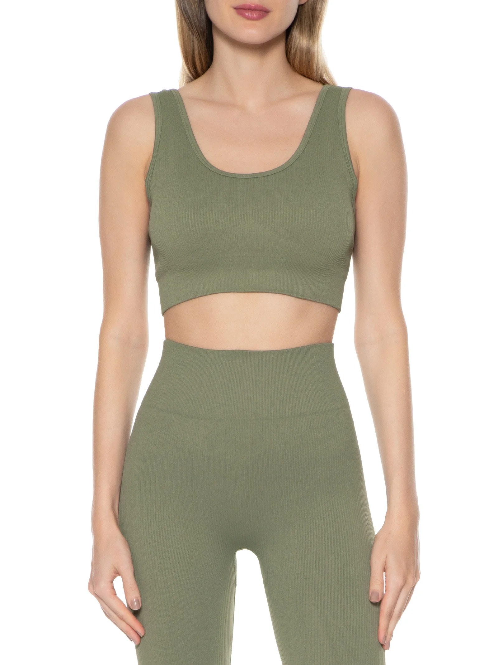 Top Básico Verde Hering Sports