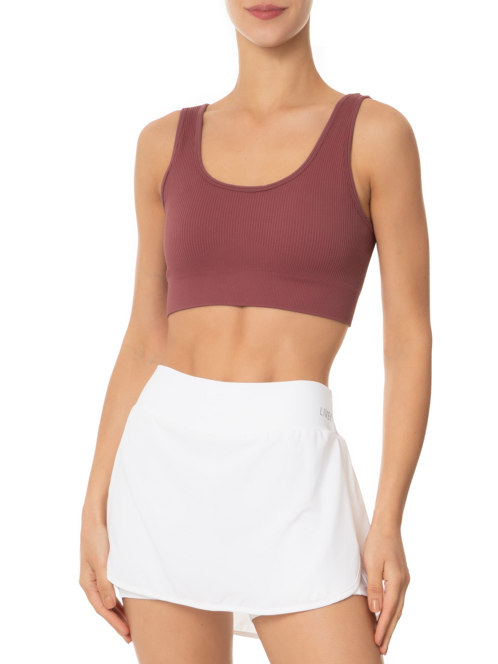 Top Básico Vermelho Hering Sports