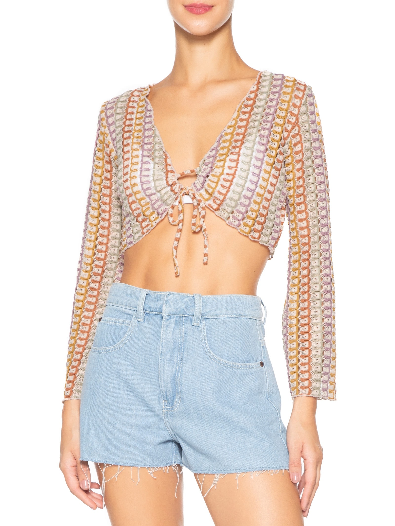 Top Beachwear Bege Mktbeach